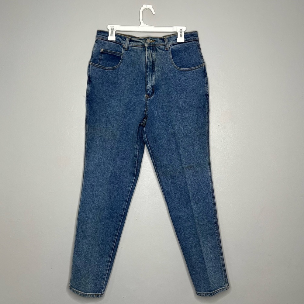 Monia Light Wash Slim Taper Leg Denim Jeans FF